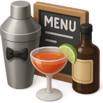 ¿Quién prepara y sirve bebidas en el bar del hotel?