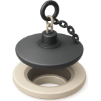 ¿Qué pones en el desagüe para retener el agua?