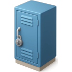 ¿Dónde guardas tus cosas con llave en el gimnasio?