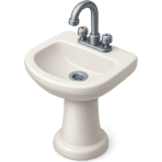 ¿Dónde te lavas las manos en el baño?