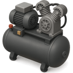 ¿Qué máquina produce aire comprimido para herramientas neumáticas?