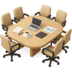 ¿Dónde se reúne la junta directiva de una empresa?