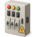 ¿Dónde cortas la electricidad de circuitos individuales en un edificio?