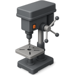 ¿Qué máquina estacionaria usas para perforar con precisión?