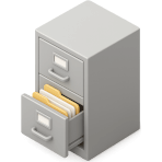 ¿Dónde guardas documentos importantes en la oficina?