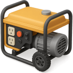 ¿Qué máquina produce electricidad cuando no hay energía?