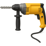 ¿Qué taladro también martilla mientras perfora materiales duros?