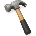 ¿Con qué herramienta básica golpeas clavos?