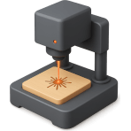 ¿Qué máquina usa láser para grabar diseños en materiales?