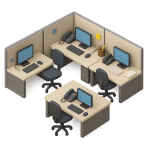 ¿Dónde trabajas si tienes un empleo de oficina?