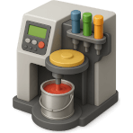 ¿Qué máquina agita y mezcla diferentes colores de pintura?