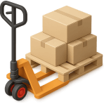 ¿Con qué herramienta manual levantas y mueves paletas pesadas?