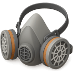 ¿Qué equipo de protección usas para evitar respirar polvo o químicos?