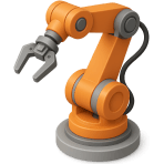 ¿Qué máquina automática hace trabajos repetitivos en fábricas?