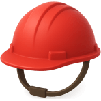 ¿Qué equipo de protección usas en la cabeza en una construcción?