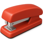 ¿Con qué herramienta sujetas papeles juntos en la oficina?