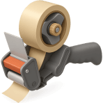 ¿Qué herramienta de escritorio tiene cinta adhesiva?