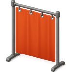 ¿Qué cortina protectora bloquea la luz brillante de la soldadura?