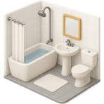 ¿Dónde te duchas y te lavas las manos?