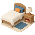 ¿Dónde duermes en tu casa?