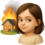 ¿Cómo describes cuando algo sale muy mal en casa?