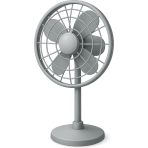 ¿Qué ventilador pones en el piso?