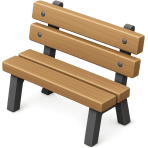 ¿Dónde te sientas cuando vas al parque?