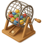 ¿Qué juego usa números en una jaula giratoria?