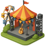 ¿Qué festival de música dura varios días?