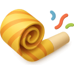 ¿Qué soplas en una fiesta para hacer ruido?