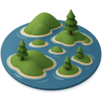 ¿Qué es un grupo de islas?