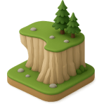 ¿Cómo se llama una pared de roca vertical?