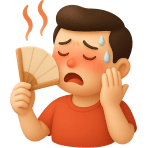 ¿Qué sientes cuando la temperatura es alta?