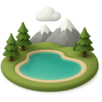 ¿Qué es una masa de agua rodeada de tierra?