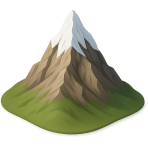 ¿Cómo se llama la parte más alta de una montaña?