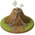 ¿Qué es un volcán que expulsa lodo?