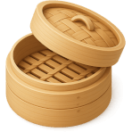 ¿Qué utensilio asiático cocina al vapor?