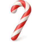 ¿Qué dulce rojo y blanco comes en Navidad?