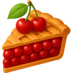 ¿Qué pay rojo y dulce comes?