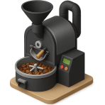 ¿En qué máquina tuestas los granos de café?