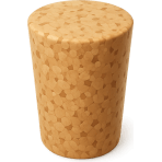 ¿Con qué tapón natural se cierra una botella de vino?