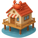 ¿Dónde comes mariscos frescos en la playa?