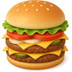 ¿Qué hamburguesa tiene dos carnes y mucho queso?