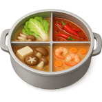 ¿Qué plato asiático se cocina en una olla caliente en la mesa?