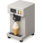 ¿Qué máquina hace helado suave?