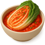 ¿Qué comida fermentada coreana es picante?