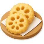 ¿Qué raíz asiática tiene hoyos?