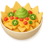 ¿Qué totopos mexicanos cubiertos de queso y jalapeños comes?