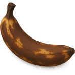 ¿Qué plátano muy maduro usas para pan?