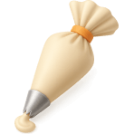 ¿Con qué bolsa decoras pasteles y aplicas glaseado?